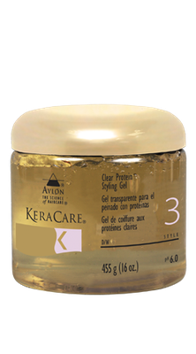 KeraCare Clear Protein Styling Gel (455g)