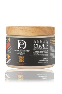 Design Essentials African Chébé Briad&Twist Strengthening Créme 12oz