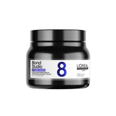 L'Oréal Professionnel Purple Lightening Balm 8T Bonder inside