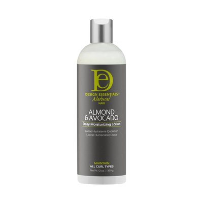 Design Essentials Almond & Avocado Daily Moisturizing Lotion 12oz