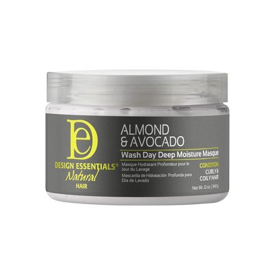 Design Essentials Almond & Avocado Wash Day Deep Moisture Masque 12oz