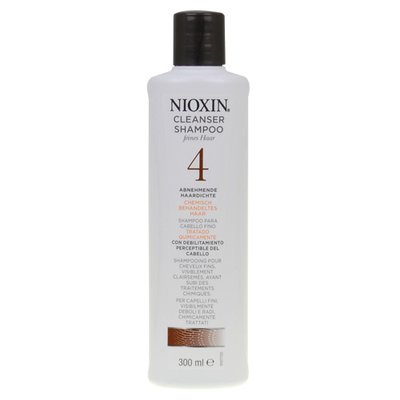 Nioxin Cleanser Shampoo 4 Fijn Chemisch Behandeld Haar (300ml)