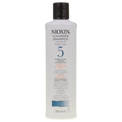 Nioxin Cleanser Shampoo 5 Normaal tot Sterk Haar, Chemisch Behandeld Haar (300ml)