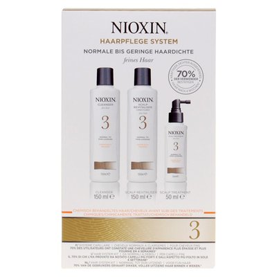 Nioxin Systeem 3 Fijn Chemisch Behandeld Haar