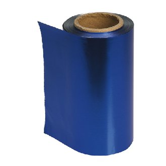 Aluminium 15 micron COLOR blauw