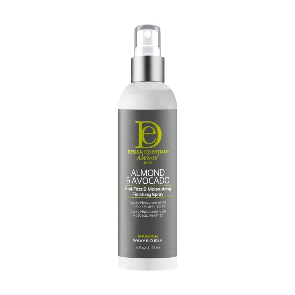 Design Essentials Almond & Avocado Anti Frizz Moisturizing Finishing Spray 175ml