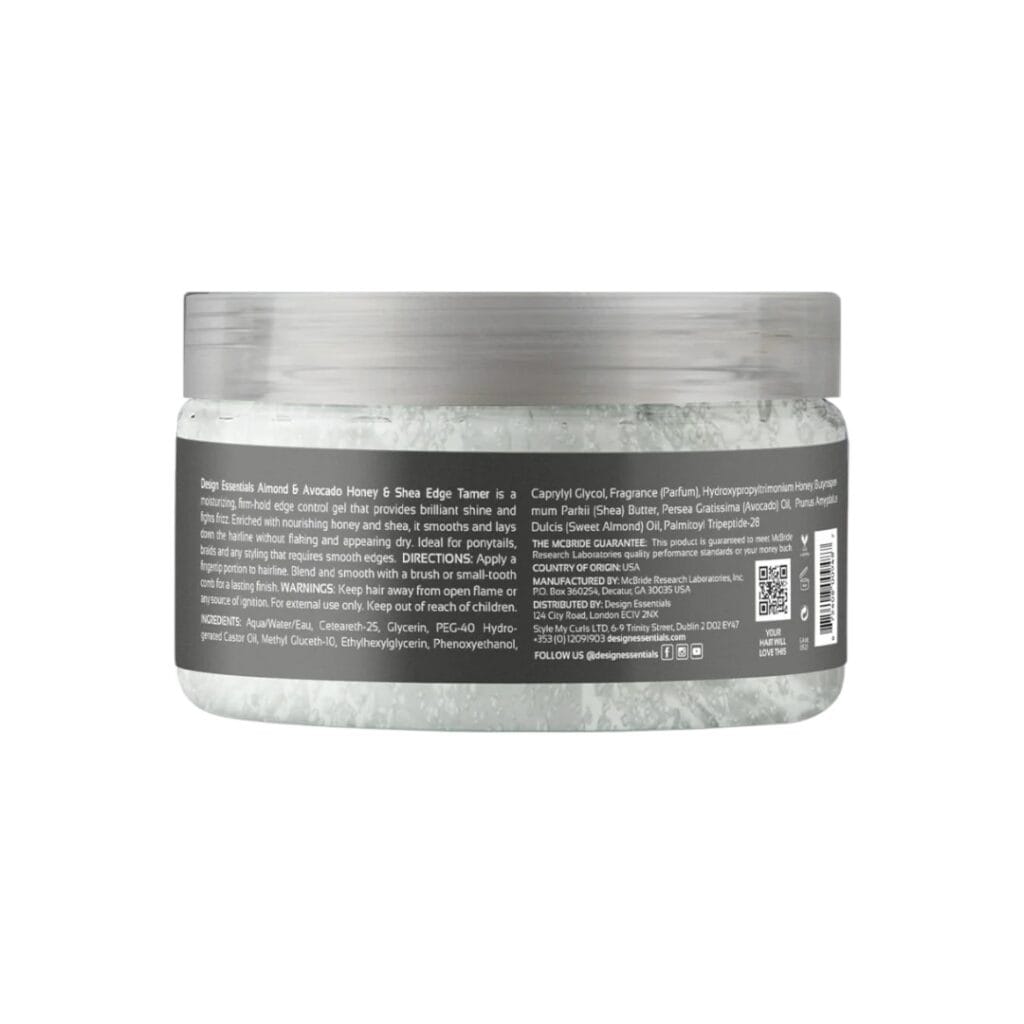Design Essentials Almond & Avocado Honey & Shea Edge Tamer 3.7oz