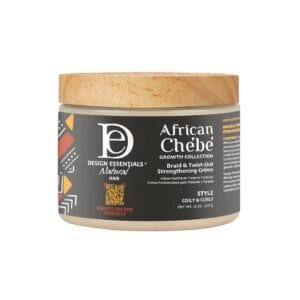 Design Essentials African Chebe Braid & Twist-Out Strengthening Crème 12oz