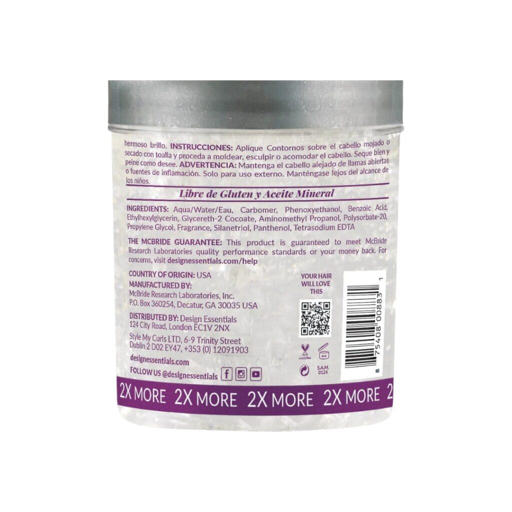 Design Essentials Contours Protein Styling Gel 32oz