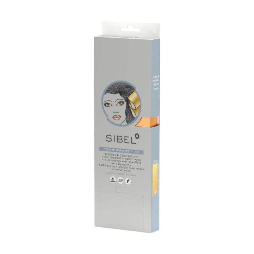 SIBEL Highlight Schuim Goud 9.5cm x 30cm 200st