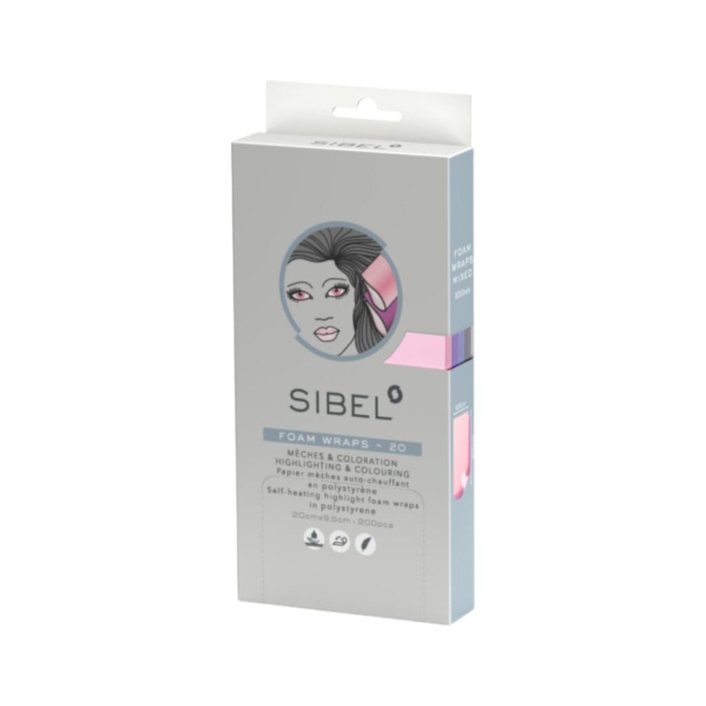 SIBEL Highlight Schuim Kleur 9.5cm x 20cm 200st