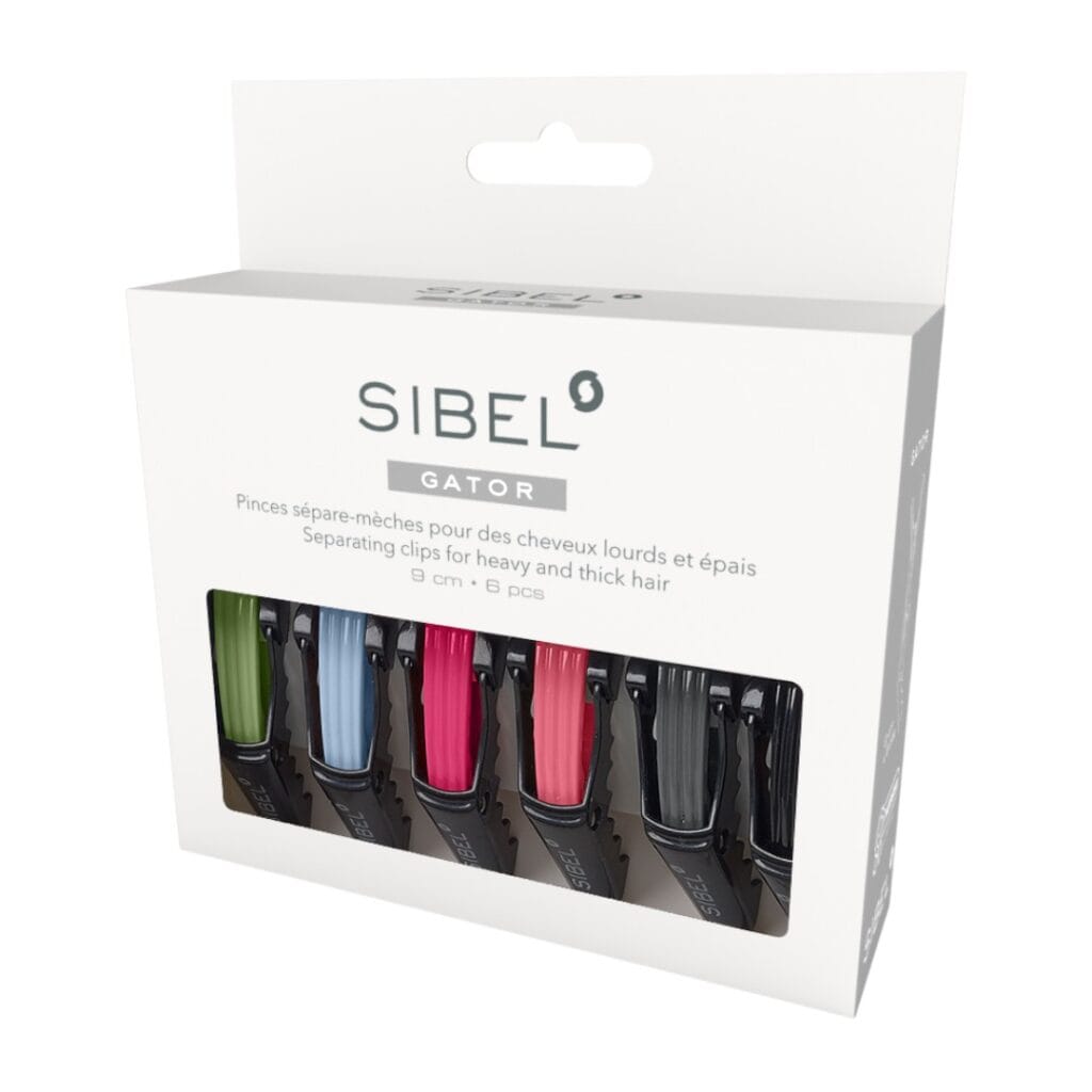 SIBEL Gator Clips 6x9cm Assortiment