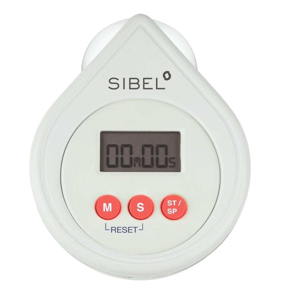 SIBEL Digitale Timer Waterdruppel Wit