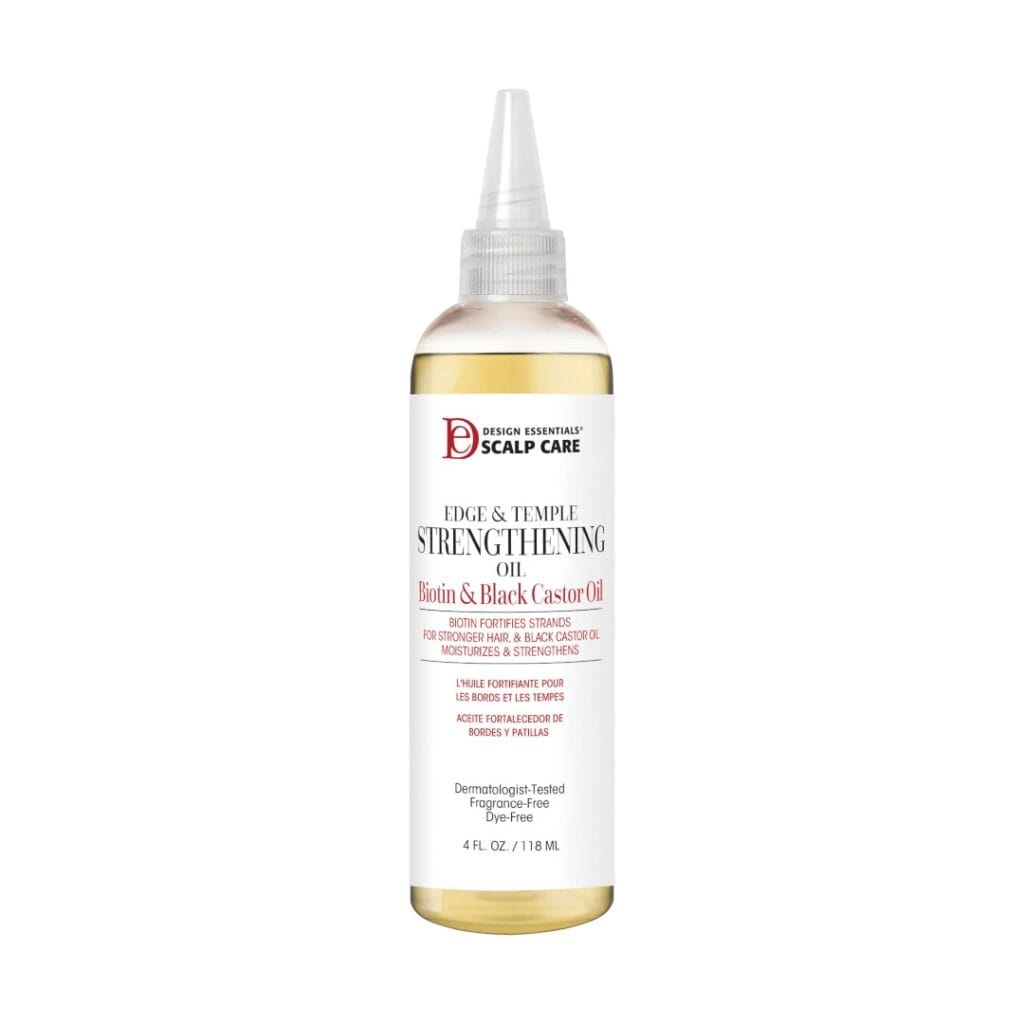 Design Essentials Scalp Care Edge & Temple Strengthening Oil 4oz