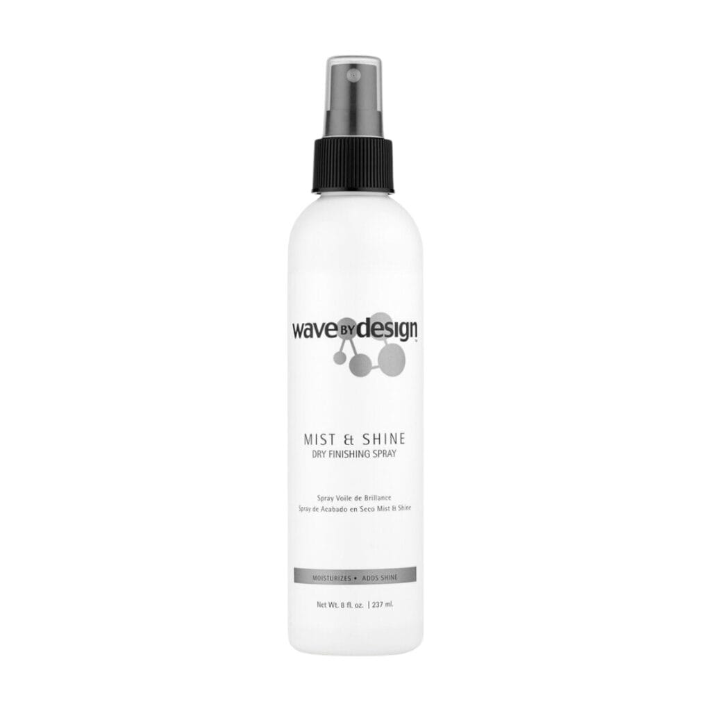 Design Essentials Wave by Design Mist & Shine Dry Finishing Spray 237 ml