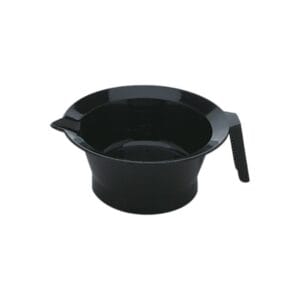 SIBEL Kleurpotje met rubberen ring zwart