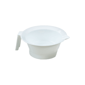 SIBEL Kleurpotje met rubberen ring wit