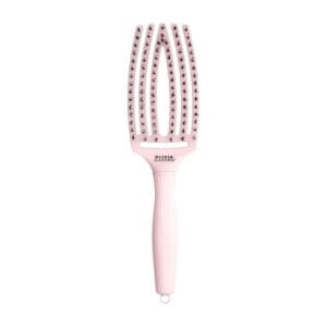 Olivia Garden Fingerbrush Pastel Pink Combo Medium Haarborstel