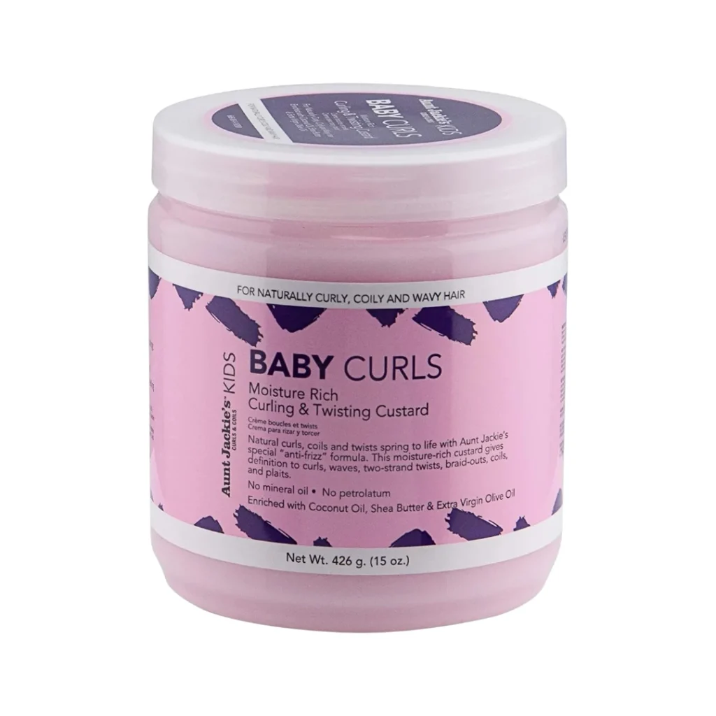 Aunt Jackie’s Kids Baby Girl Curls Custard 15oz